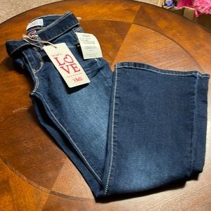 YMI Girl Flare Jeans, Size 7, NWT